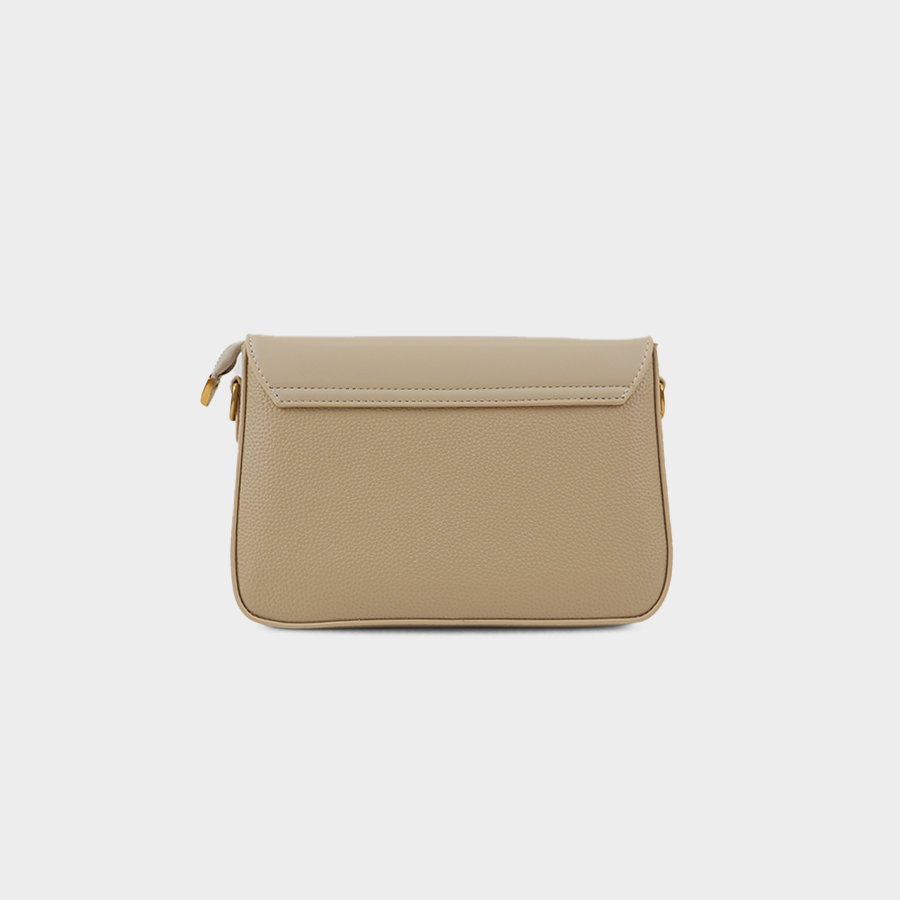 Taupe Crossbody Baggue