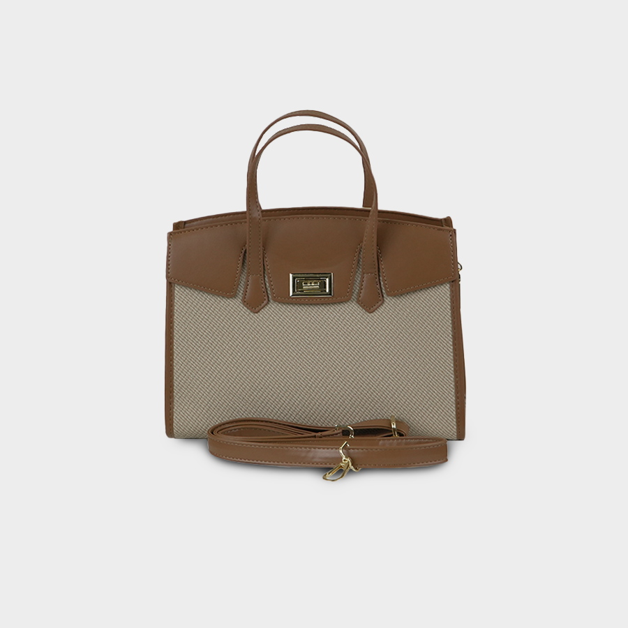 Verona Woven Satchel Baggue