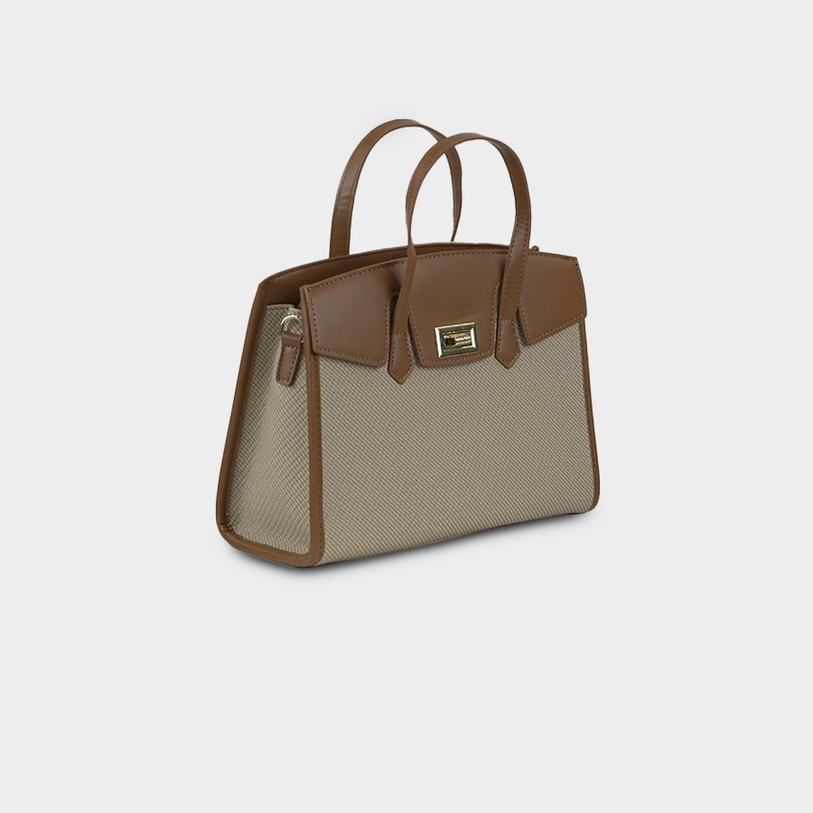 Verona Woven Satchel Baggue