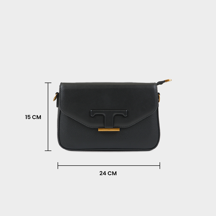 Black Crossbody Baggue