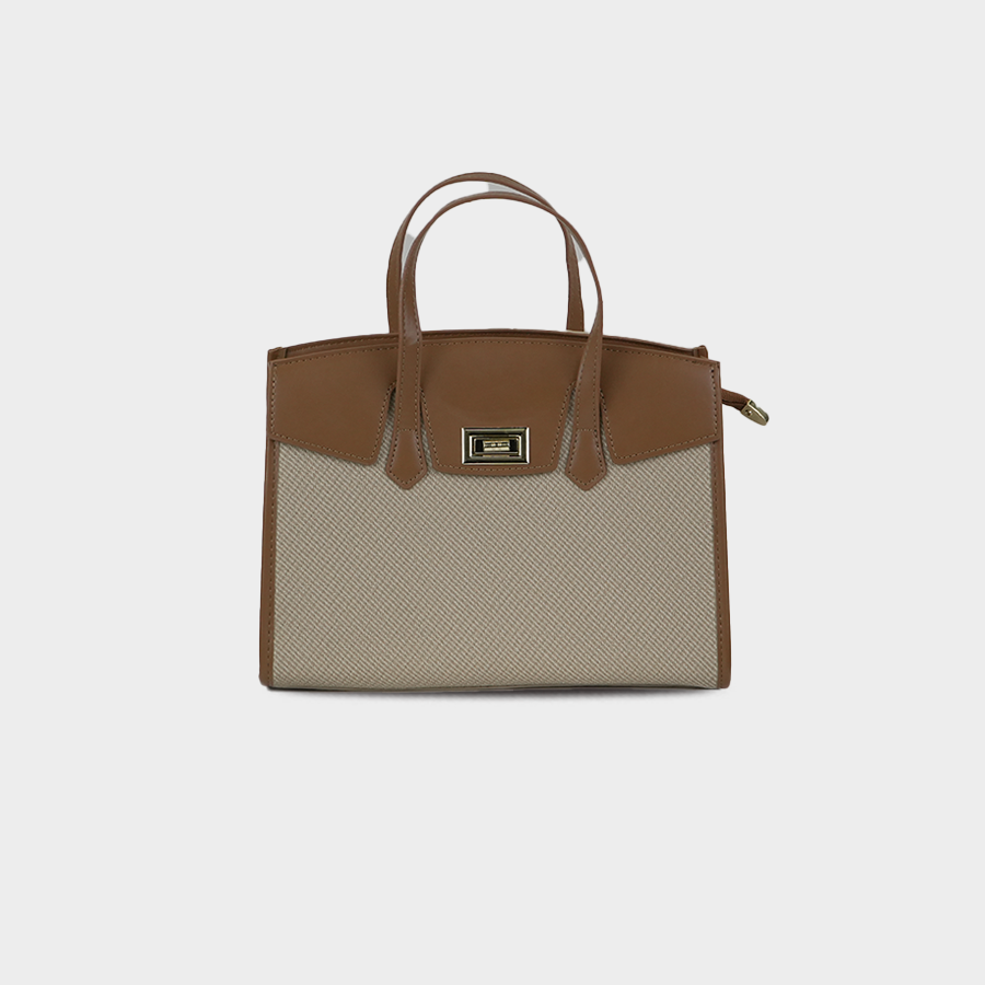 Verona Woven Satchel Baggue