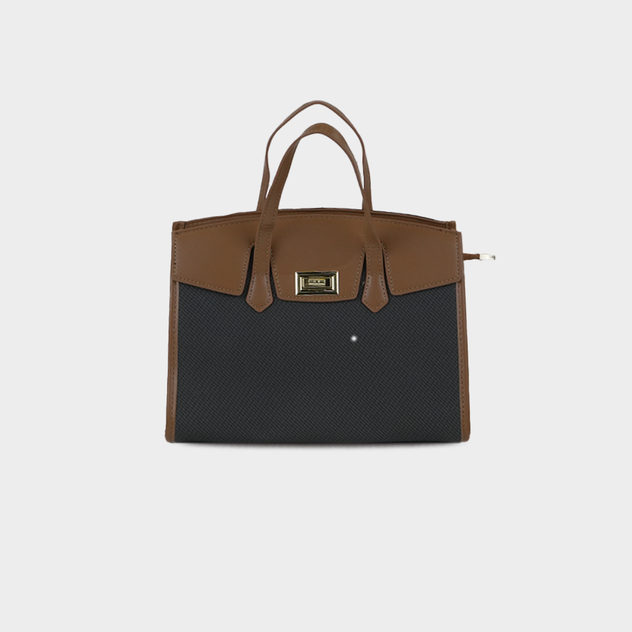 Charcoal Satchel Baggue
