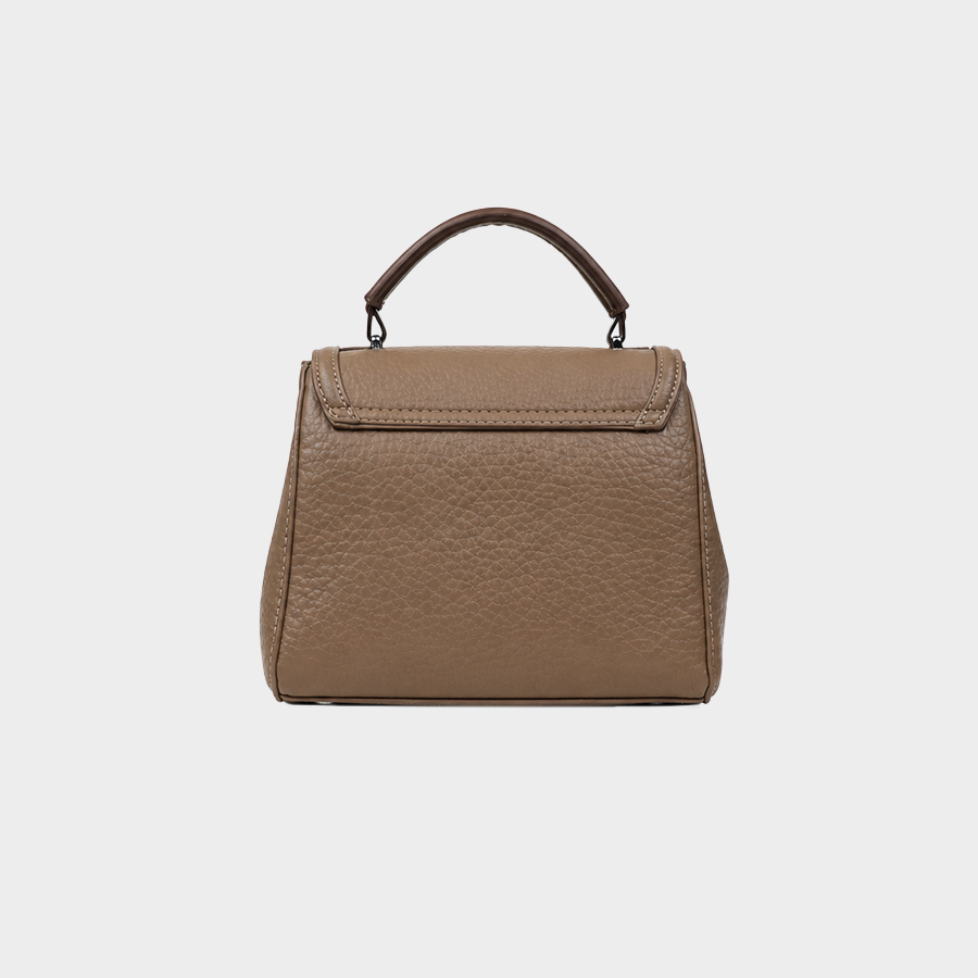 Walnut BrownTop Handle Handbag