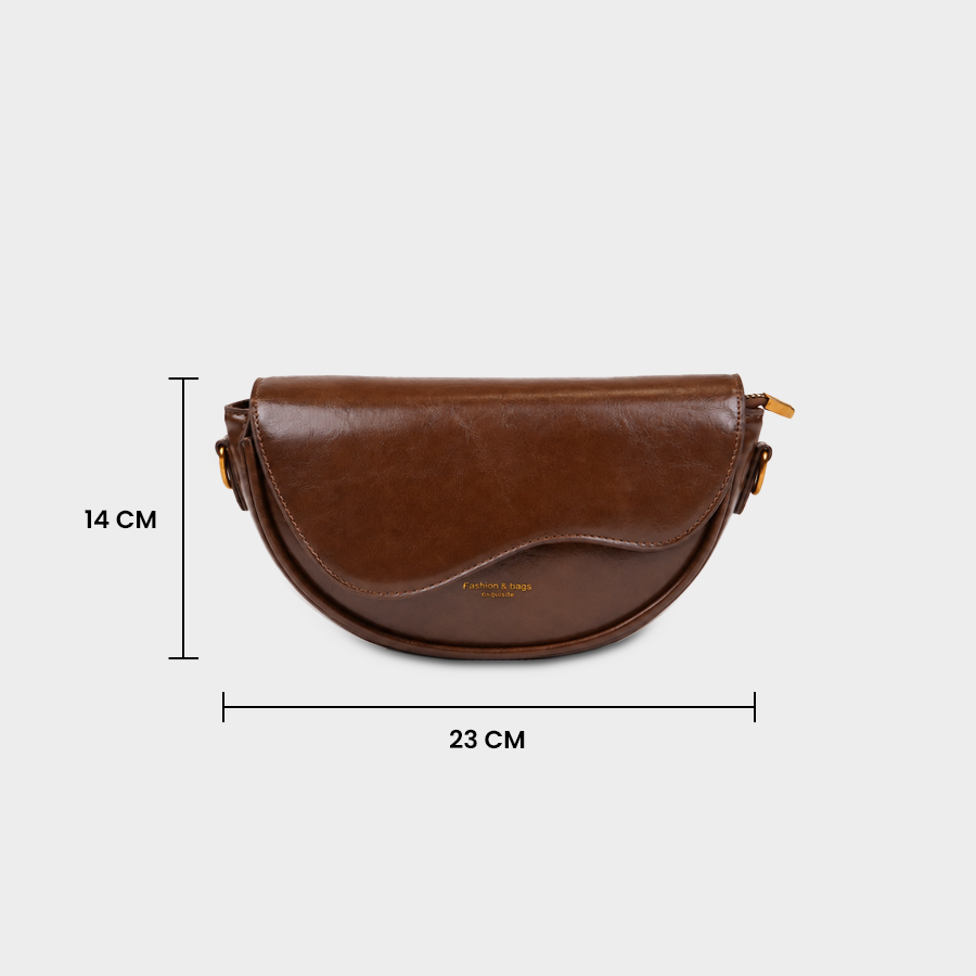 Saddle Convertible Baggue - Mohogany