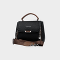 Black Top Handle Handbag