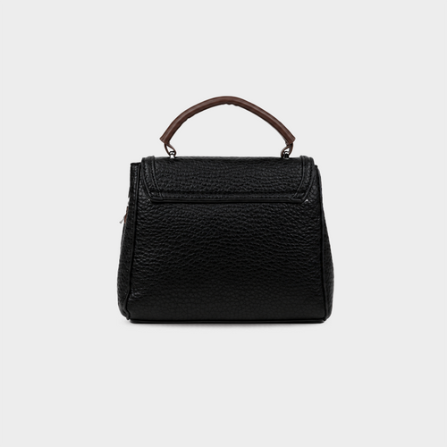 Black Top Handle Handbag