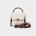 Ivory Top Handle Handbag