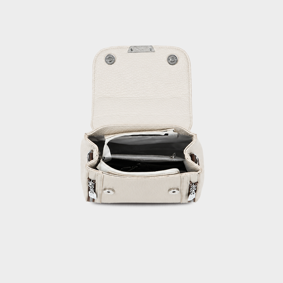Ivory Top Handle Handbag